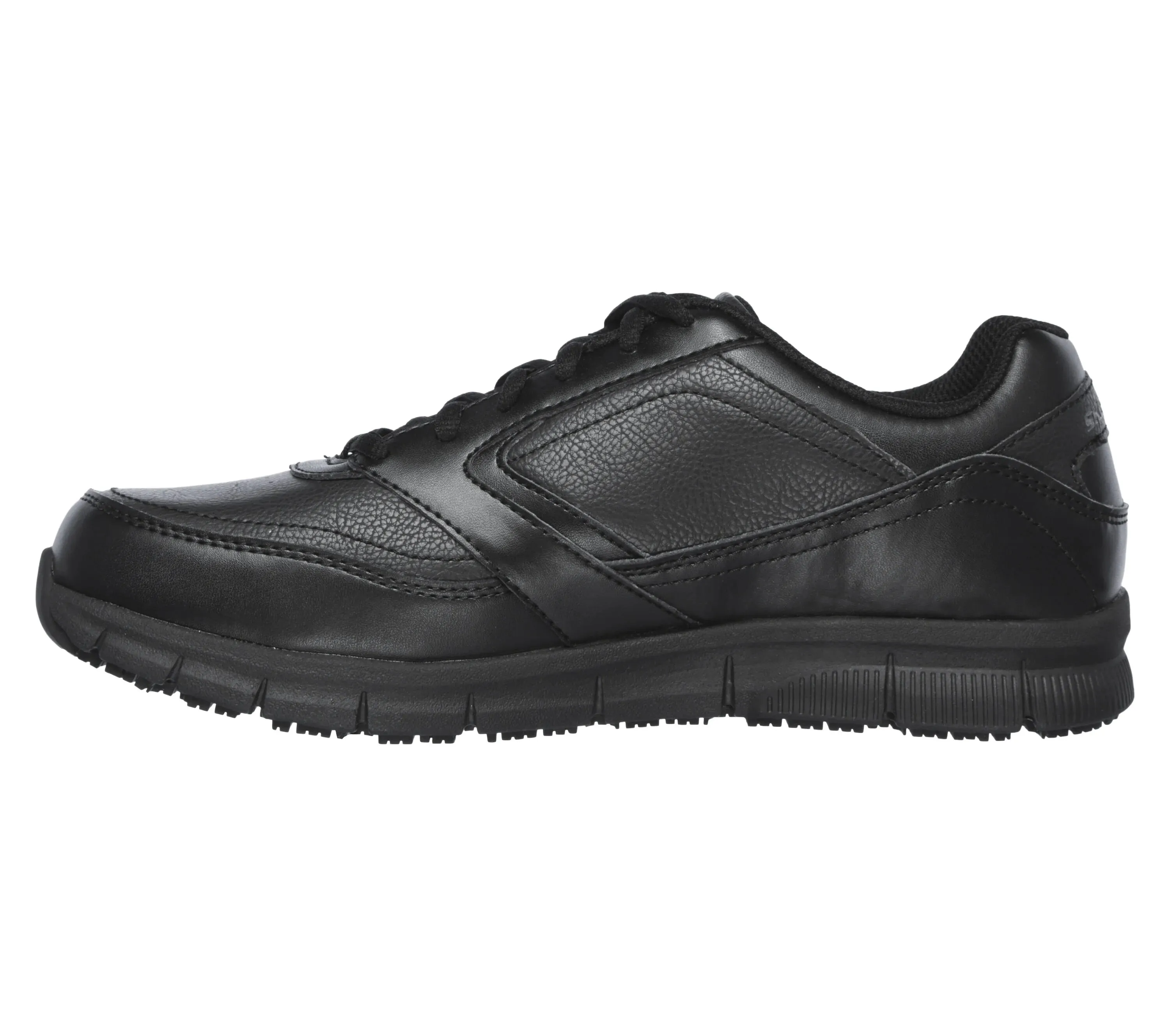 Skechers Men's Nampa Slip Resistant Work Shoe - Black 77156