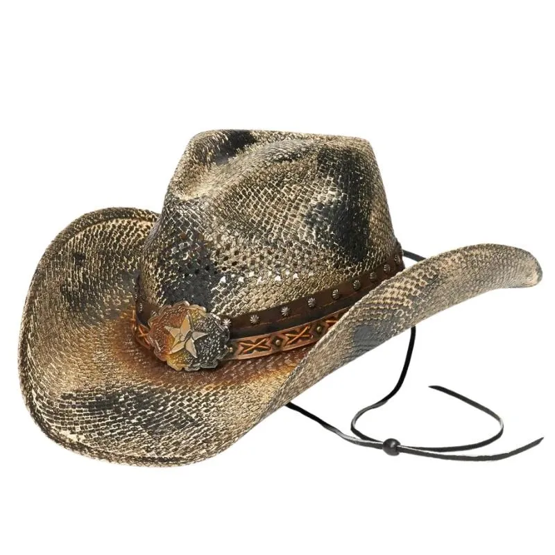 Stampede Distressed Cowboy Hat - The Stag