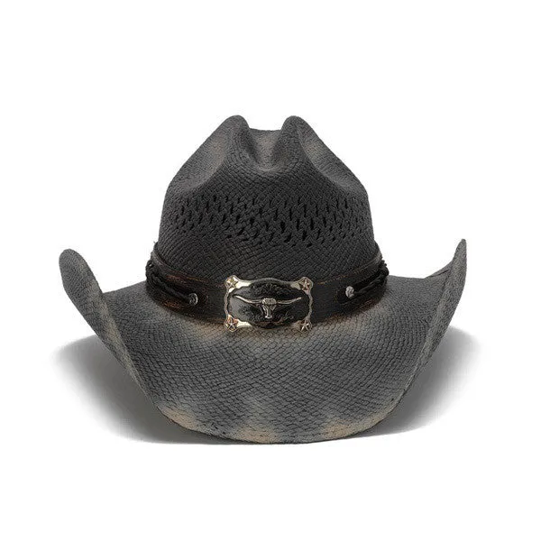 Stampede Hats - Black Longhorn Cowboy Hat