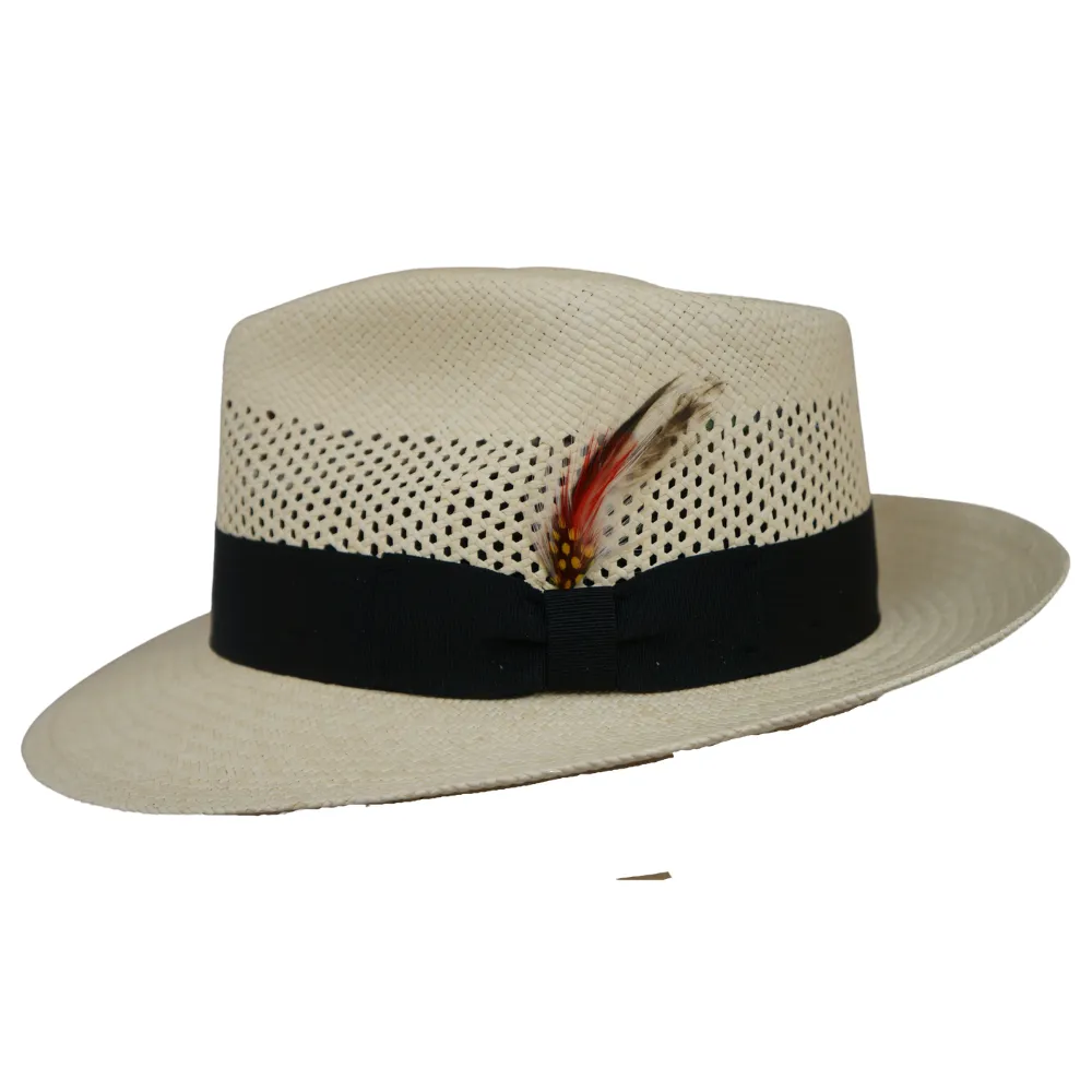 Stefeno #2 Vented Panama Hat