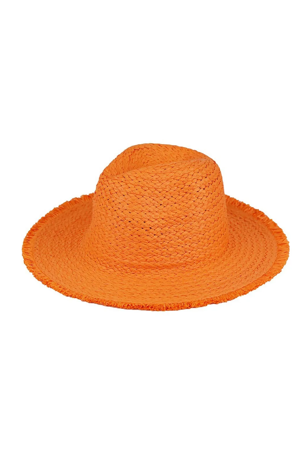 Straw Fringed Panama Hat