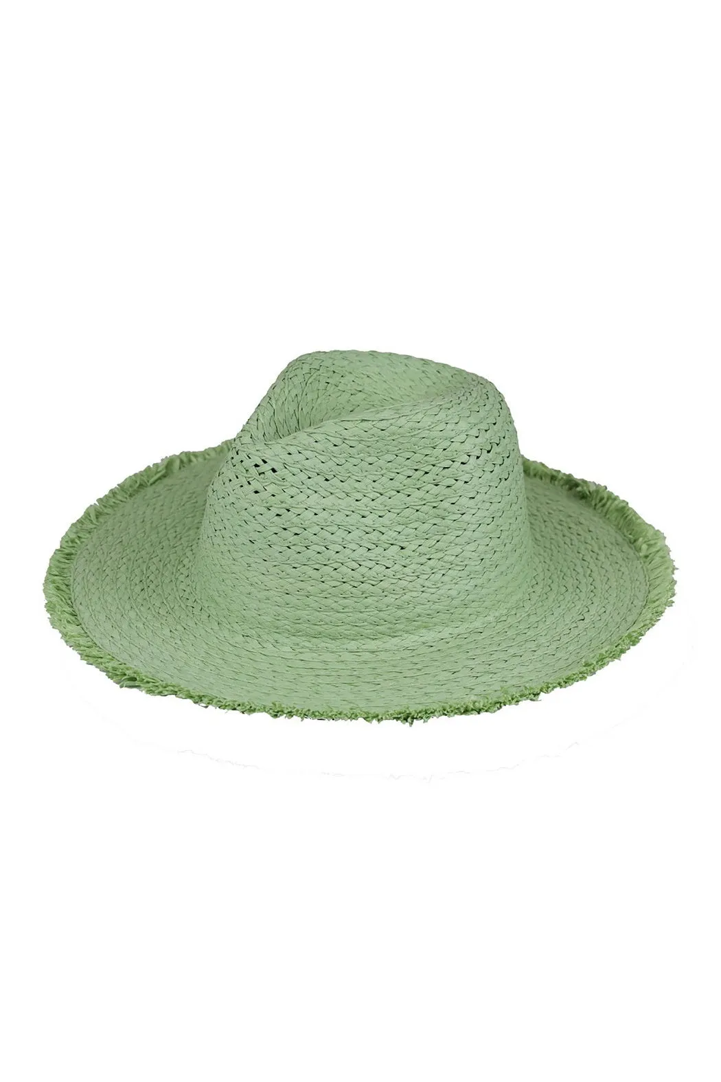 Straw Fringed Panama Hat