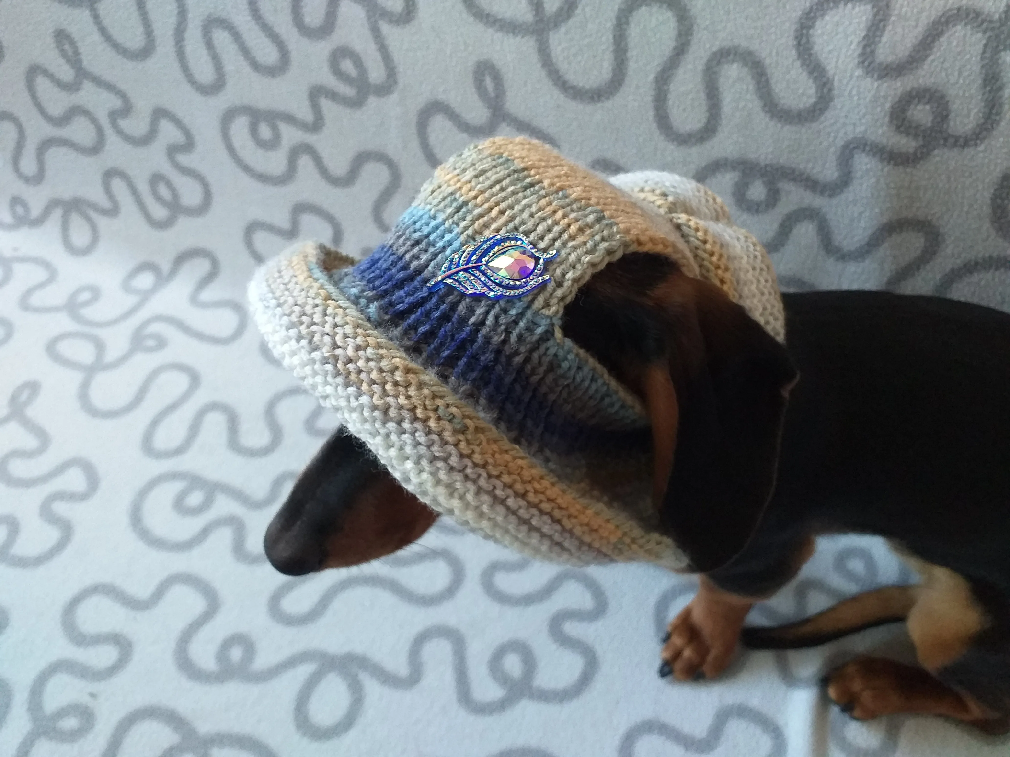 Summer sun hat for dog, summer accessory for dog, hat for dog, gift for dog, summer clothes dog headwear, dog hat