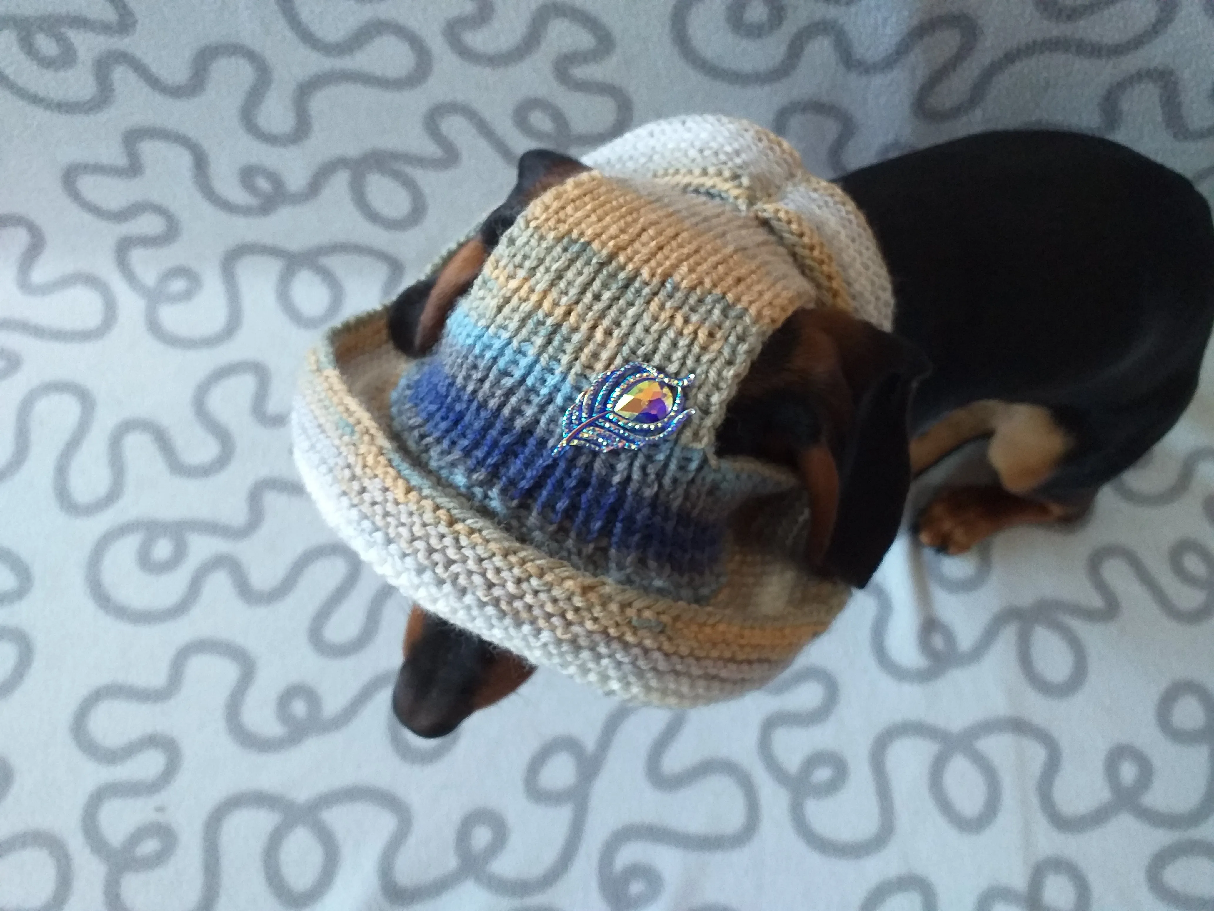 Summer sun hat for dog, summer accessory for dog, hat for dog, gift for dog, summer clothes dog headwear, dog hat