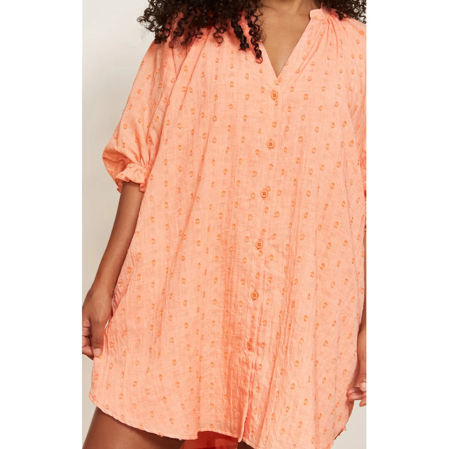 Top/Dress Zephyr ONE SIZE - Papaya