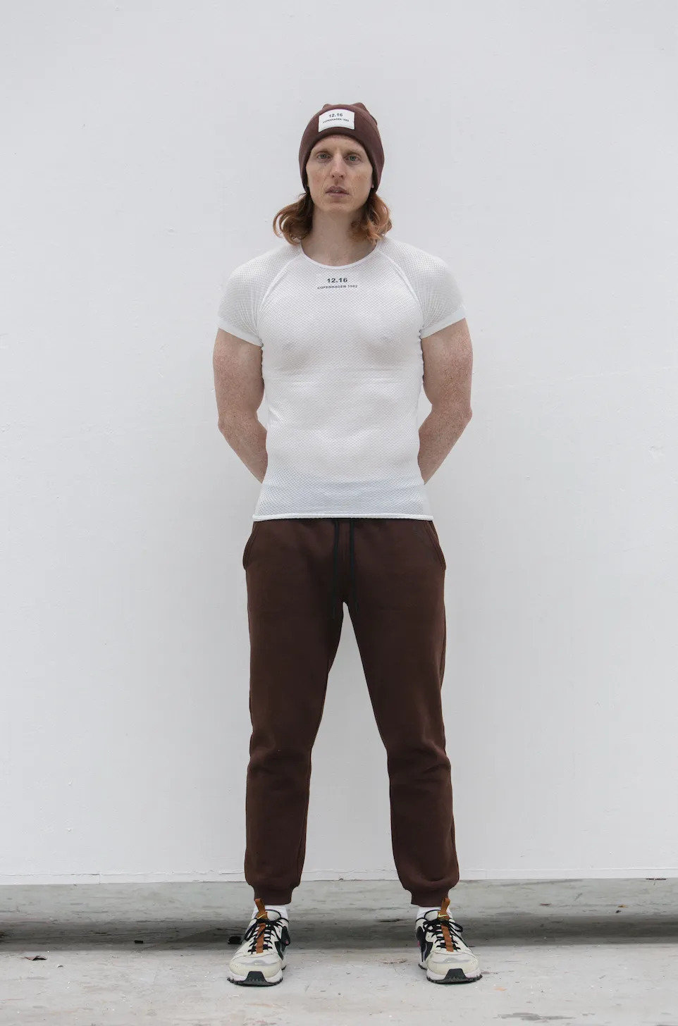 Twelve Sixteen Jogger D.Brown 100% cotton