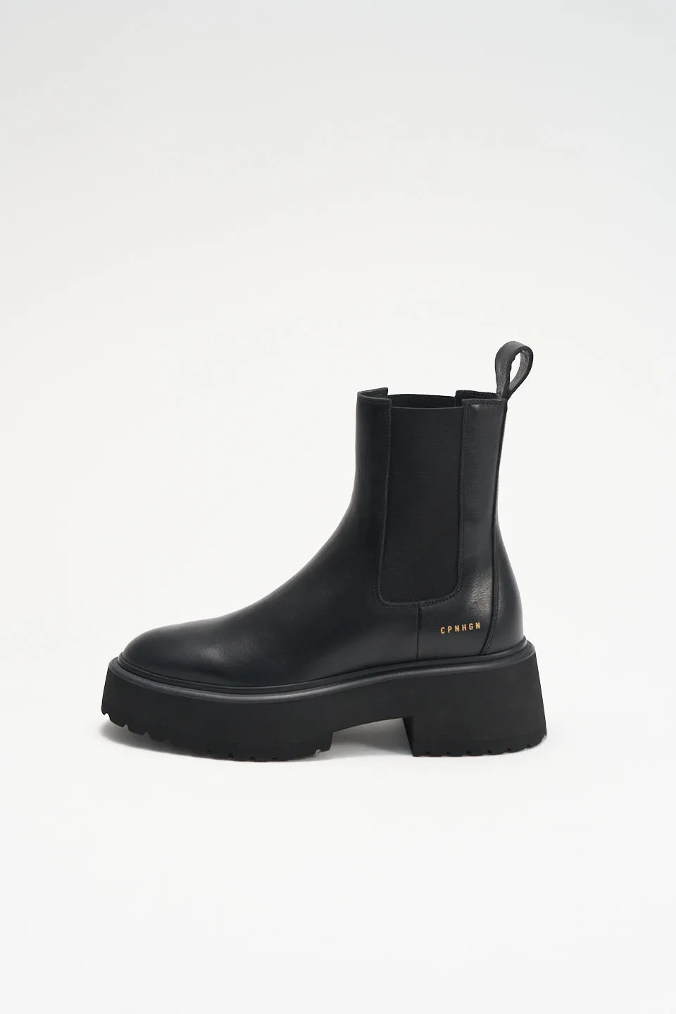 Vitello Black Matt Low Chelsea Boots