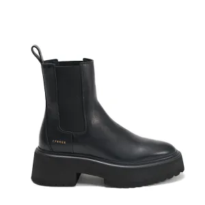 Vitello Black Matt Low Chelsea Boots