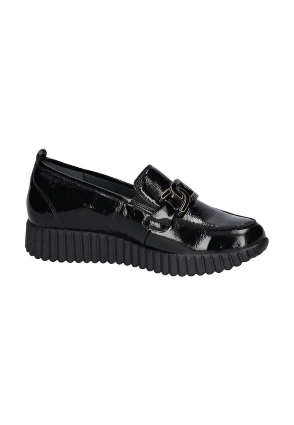 Waldlaufer Loafers Patent Leather Black 749504 143 Lorela H Fit sale