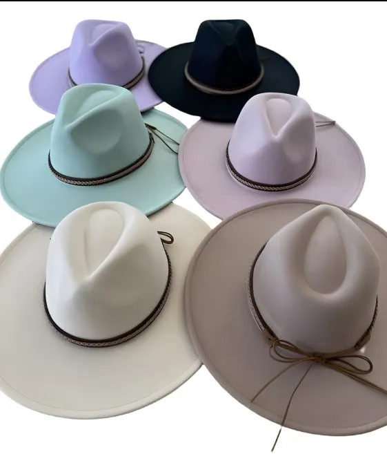 Wide Brim Dandy Panama Hat For Women