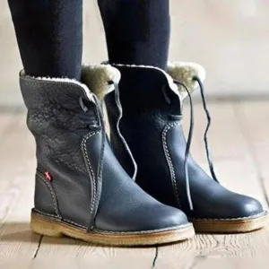 Women Comfortable Warm Snow Boots