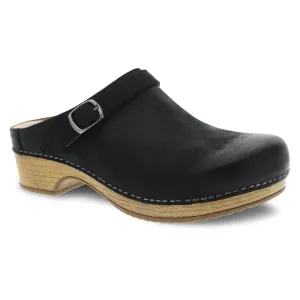 Women's DANSKO | Berry Burnished Nubuck Slip On Shoe | Black