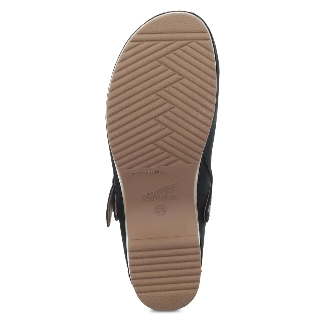 Women's DANSKO | Berry Burnished Nubuck Slip On Shoe | Black