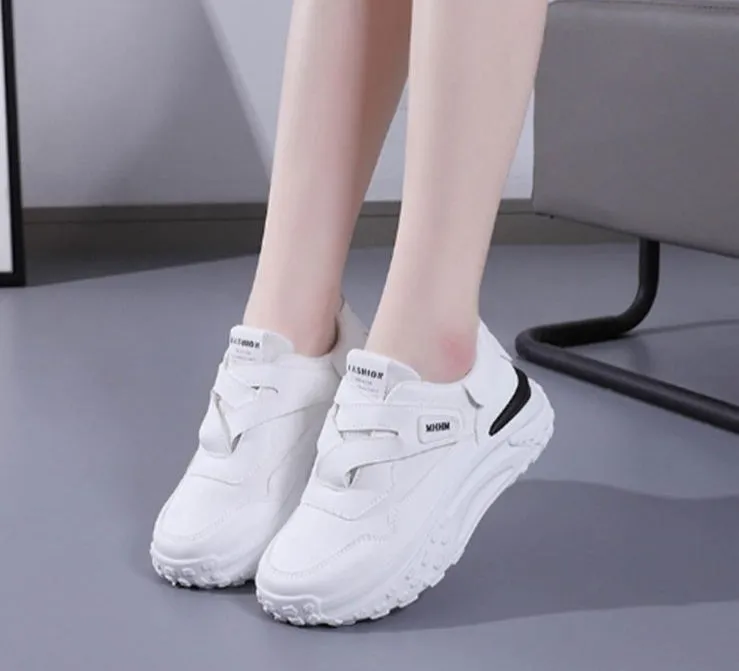 Women's Shoes Trendy Durable Leisure Sneakers For Travel Workout Short Trips  B235738