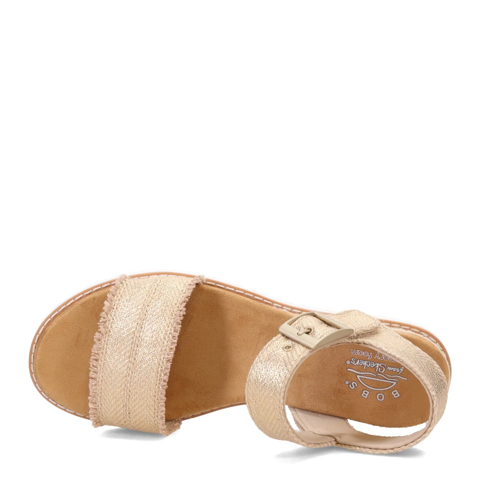 Women's Skechers, BOBS Desert Kiss - Gold Crush Sandal